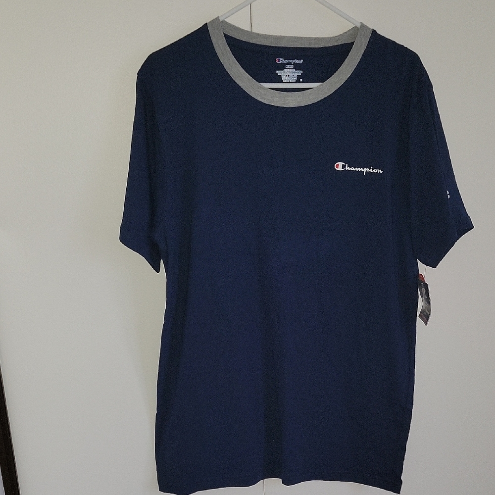 Champion Navy Blue Men's Shirt - Picture 1 of 4